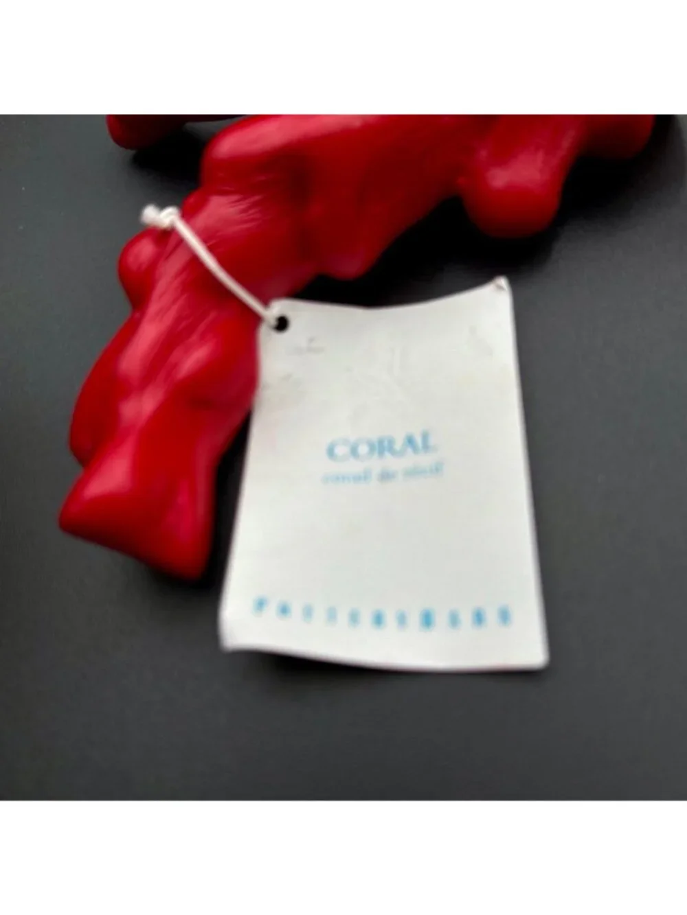 Set of Five Pottery Barn Resin Coral branch decor piece